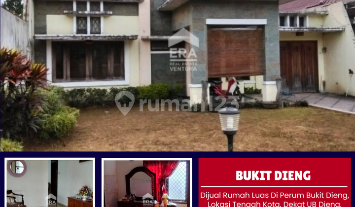 Dijual Rumah Luas di Perum Bukit Dieng, Dekat Ub Fkh, Unmer