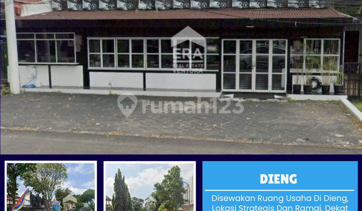 Business Space for Rent in Dieng, Strategic Location Near Unmer