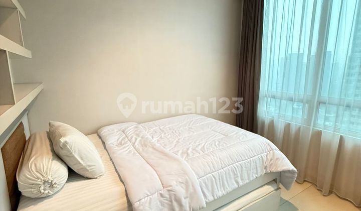 For Rent Spacious 94 Sqm At Denpasar Residence Kuningan City~ High Floor & Balcony ~ Walking Distance To Kuningan City Mall