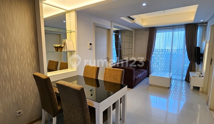 Disewakan Casagrande Residence Tower Montana - 2Br + Maid Room | Lantai Tinggi | City View 2