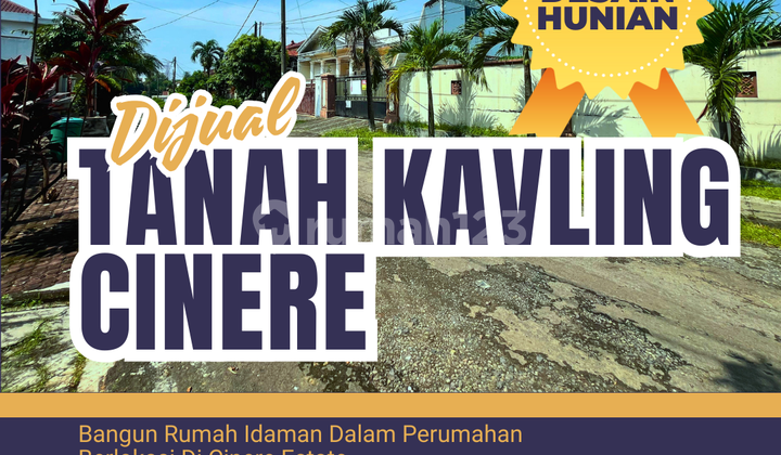 Tanah Kavling Dalam Perumahan Cinere Estate