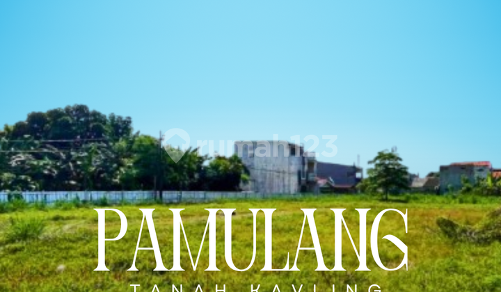 For Sale Pamulang Plot Land, Flood-Free Near Pamulang Square