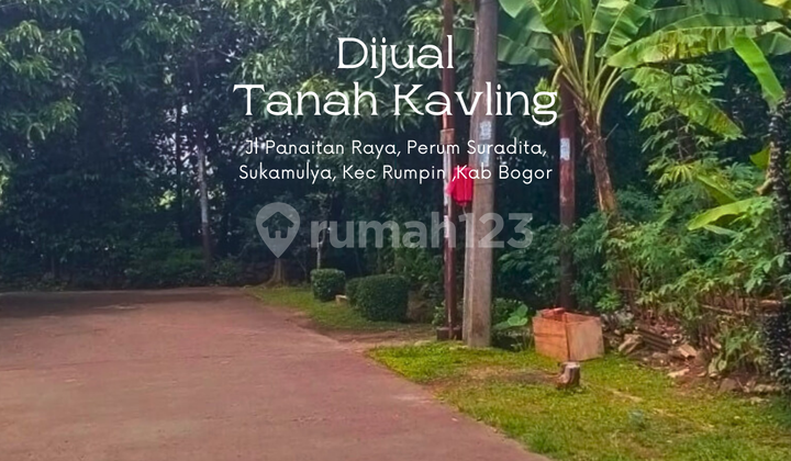 Tanah Kavling Dalam Perumnas Suradita, Free Desain Hunian