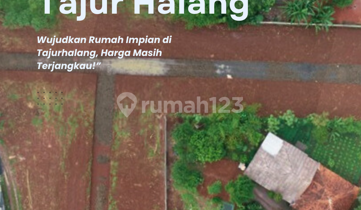Tanah Kavling Tajur Halang, Lahan Siap bangun, SHM, Free desaain Hunian