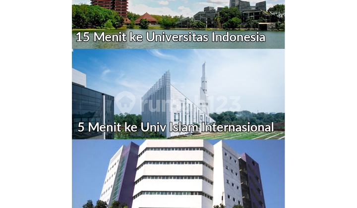 Rumah Ant. Tapos Dekat Cimanggis, Murah Mewah, Baru di Kota Depok