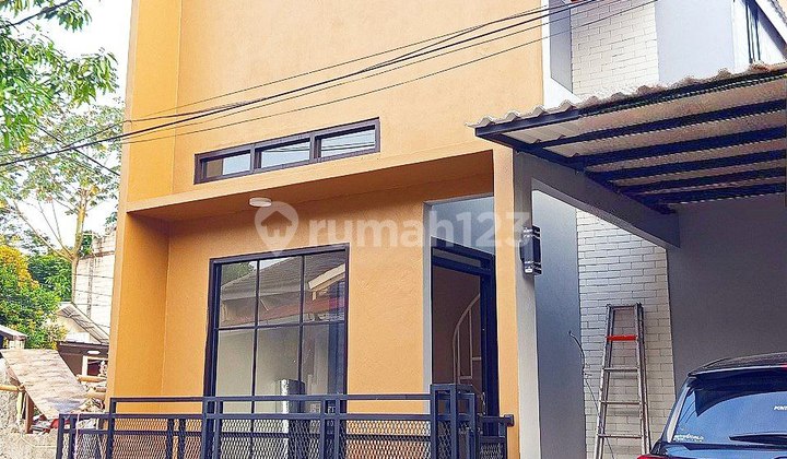 Rumah Elegan Murah Rooftop & Mezzanine Full Furnished di Jatiasih 2