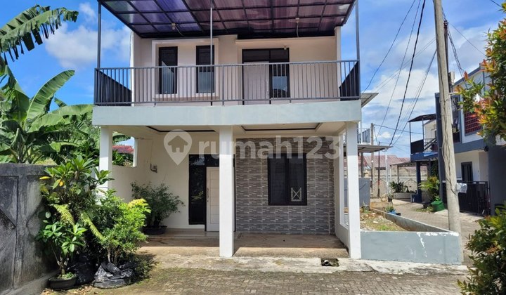 Rumah Murah 2 Lantai Dalam Mini Cluster Sukahati Cibinong Bogor