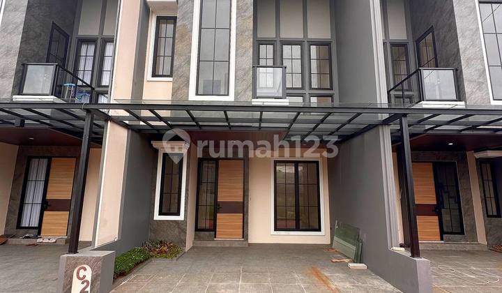 Rumah Cluster Cipayung, Dekat Tol Bambu Apus+Stasiun LRT Ciracas, Jakarta Timur (Arr156) Jual Dijual 1
