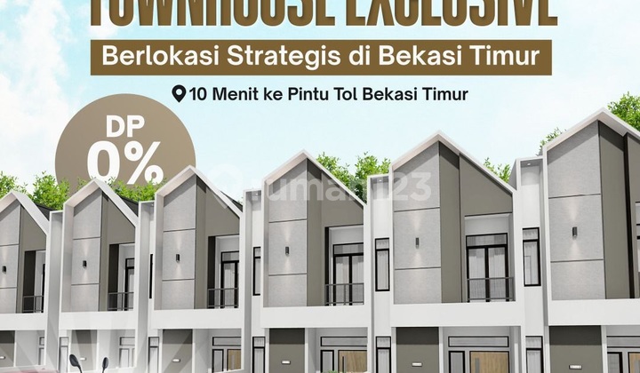 Rumah Bay. Mustikasari, Dekat 4 Pintu Tol, Baru 2 Lantai Mewah Murah, New di Kota Bekasi Jual Dijual 2