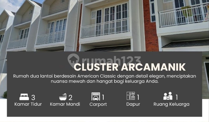 Rumah Cla Arcamanik-Antapani, Ready Siap Huni, Kota Bandung Timur