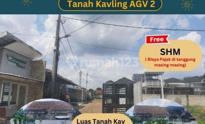 Tanah Kavling Agv-2, Jl Arjuna Pamulang di Kota Tangerang Selatan Tanah Kavling Agv-2, Jl Arjuna Pamulang di Kota Tangerang Selatan