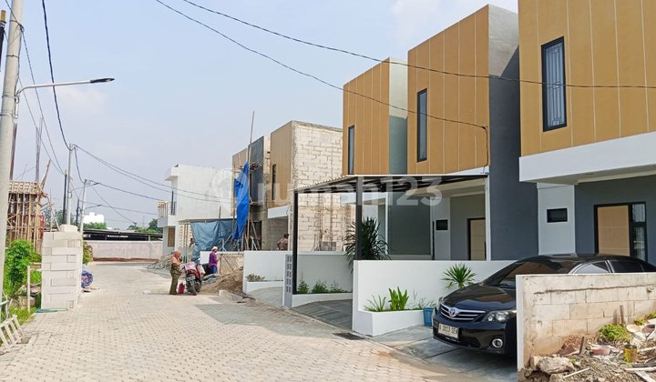 Rumah Gap Dekat Tol LRT Kota Bekasi Timur, Baru 2/1 Lantai, Mewah Harga Murah Exclusive, Jual Dijual