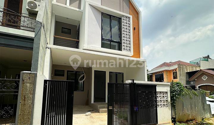 [Akses 2 Mobil] Rumah Baru Modern di Pondok Bambu Duren Sawit Jakarta Timur Ar229