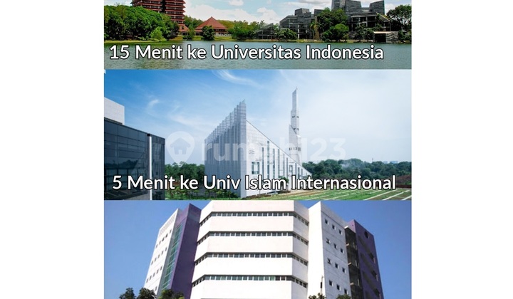 Rumah Ant. Tapos Dekat Cimanggis, Murah Mewah, Baru di Kota Depok 2