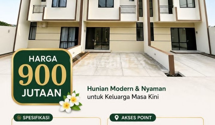 [Siap Huni] Rumah Murah di Pondok Benda Pamulang Tangerang Selatan Dekat Tol BSD