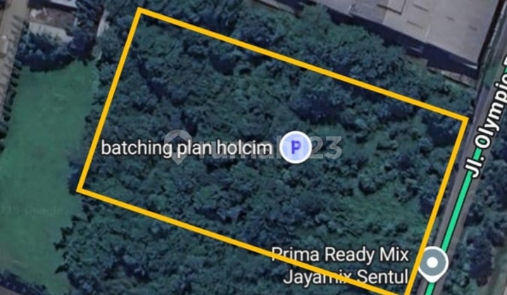 Tanah Strategis Di Sentul Dekat Pergudangan, Bogor, Jawa Barat