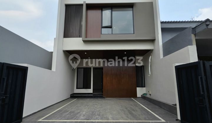 Rumah Baru Modern Minimalis Dalam Komplek Di Rawamangun Jaktim