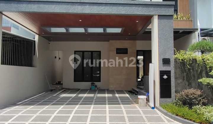 New House Contemporary Modern Design in Kencana Loka Bsd