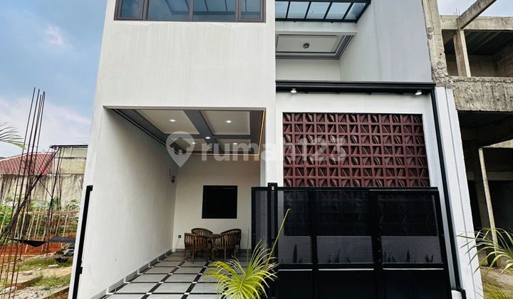 Rumah Modern Minimalis 2 Lantai di Pamulang Tangsel Rumah Modern Minimalis 2 Lantai di Pamulang Tangsel