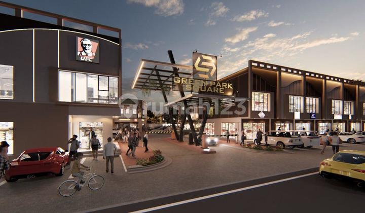 Ruko Commercial Strategis Green Park Square Jatimelati Bekasi Type Arcade – Cocok untuk Usaha & Investasi!!!