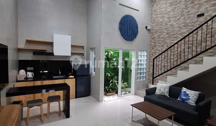 Rumah Mezzanine Baru Full Furnished Siap Huni 1