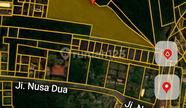 Tanah Berlokasi Strategis Cocok untuk Komplek Villa