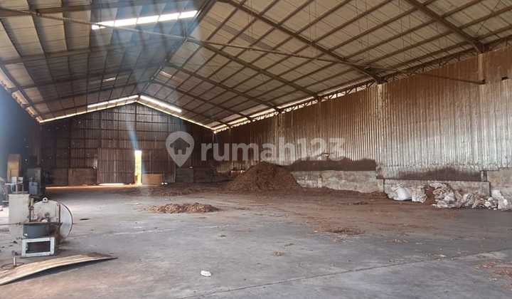 For Sale Ex Factory Gresik Industrial Area Kepatihan 4 Hectares SHM with Business Permit and Machinery Bonus