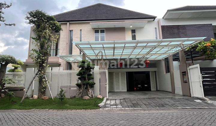 Rumah Mewah Pakuwon Indah Modern Siap Huni Surabaya Barat 1