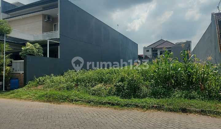 Dijual Tanah Kavling Babatan Pratama Wiyung Surabaya Barat Dekat Pakuwon Mall Row Jalan Lebar
