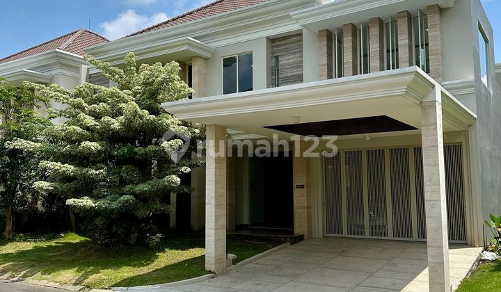 Rarely Available Pakuwon Indah La Riz Wood Golf Area 2-Story Semi-Furnished Ready to Occupy