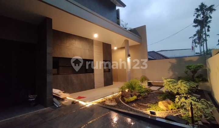 Rumah Kavling Dki Meruya 10x25 Bagus Semi Furnish Lantai Granit