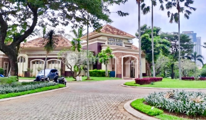 12x25 Rumah Saphire Phg Gading Serpong Lebar Jln 3 Mobil