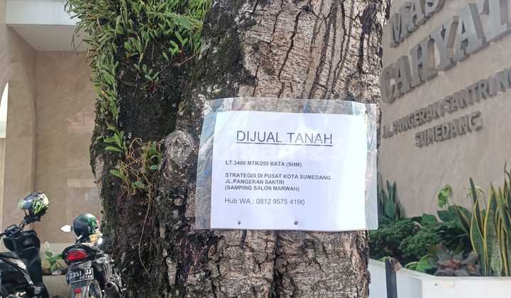 Land For Sale In The Center Of South Sumedang City, Very Strategic Land For Sale In The Center Of South Sumedang City, Very Strategic