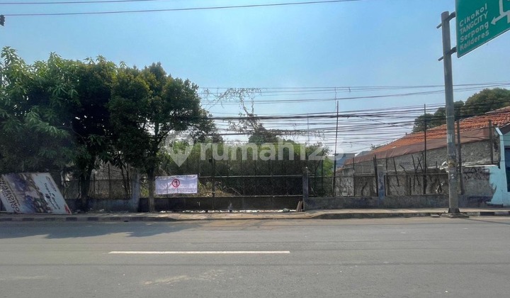 Tanah strategis dipinggir Jalan imam bonjol, Karawaci, Tangerang