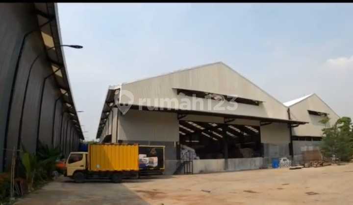 Dijual Cepat Gudang Besar Bagus Kedaung, Plus Kantor 