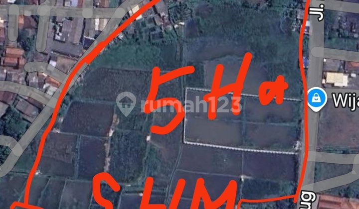 Tanah Dijual Lokasi Bagus di Tepi Jalan Propinsi