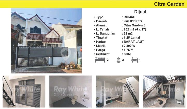 Dijual Cepat Rumah Di Citra Garden 3 Harga Masih Nego