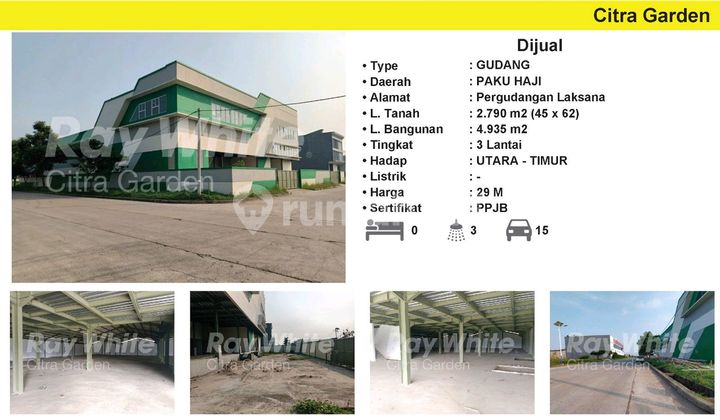 Warehouse Area With Wide Road Access And Flood-Free