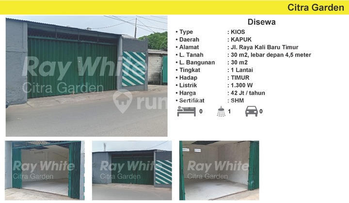 For Rent Booth For Business In Kapuk Kalibaru East, North Jakarta