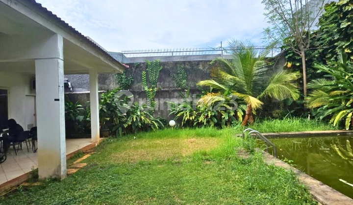 Land Calculation House!! Gaharu Area, Bdn, Cilandak Near Mrt Cipete South Jakarta