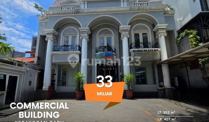 Mini Building Diarea Komersil Pakubuwono, Senayan, Senopati , Kebayoran Baru, Cocokuntuk Klinik , Kantor, Restaurant,Bank , Jakarta Selatan