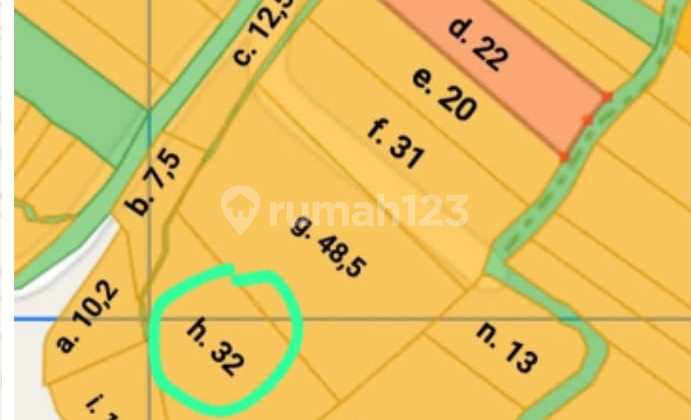 Land for Sale in Kelating Tabanan Area Near Tourist Center