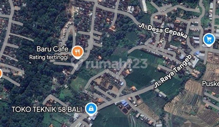 Land Ready to Build Itr Yellow Strategic Location in Tabanan