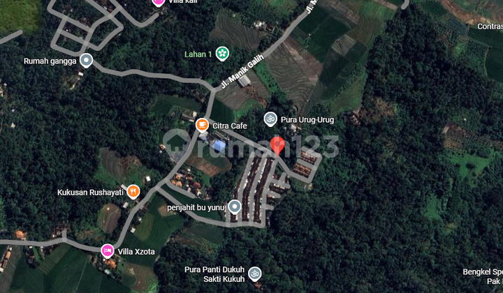 Strategic Land in Yellow Zone Ready to Build in Tabanan