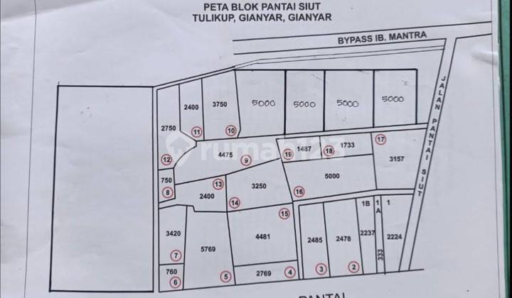 "Strategic Large Land Near Lebih Beach in Gianyar"