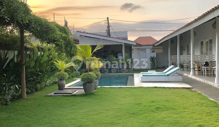 Active Villa Full Pool Strategic Rice Field View Near Canggu Beach