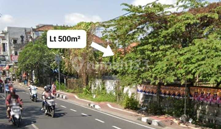 Tanah Premium Langka Zona Merah Jl Utama Imam Bonjol, Denpasar