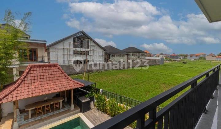 Villa Furnished Pool View Sawah Parkiran Pendopo Strategis Sanur