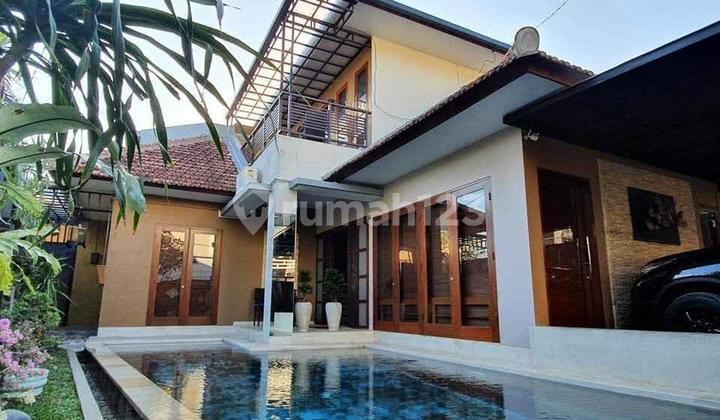Villa Strategis View Sawah Jogging Track Pool Balcony di Sanur