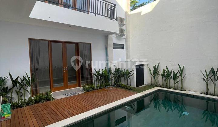 Villa Tropical Mediterranean Bangunan Baru Furnished Pool Munggu